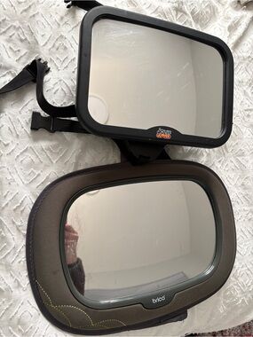 2 Baby car seat mirrors